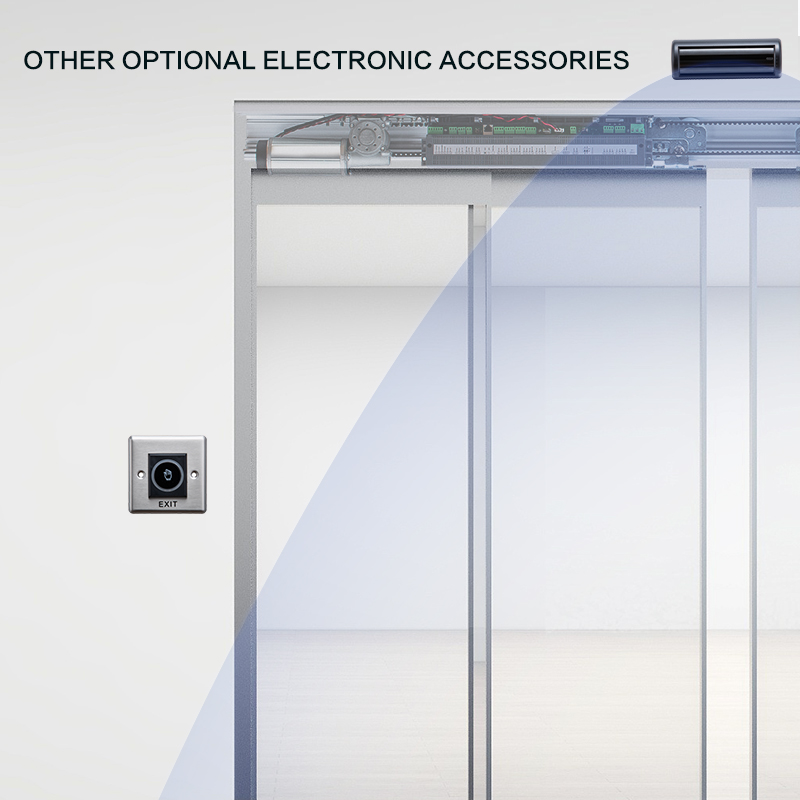 Heavy Duty Automatic Sliding Door Operator Mechanism System