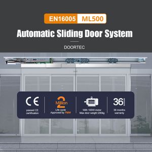 Automatic Sliding Door Operator for Glass Door with Encoder Motor