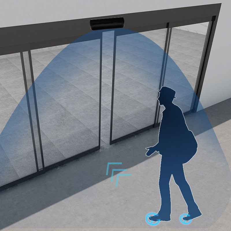 Externally Adjustable Microwave Motion Sensor for Automatic Door