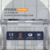 Spider European standard EN16005 Frame & frameless automatic sliding door operator mechanism digital