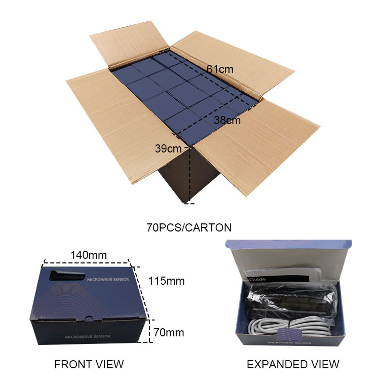 Externally Adjustable Microwave Motion Sensor for Automatic Door