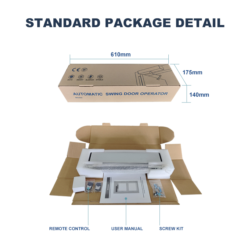 High Performance Adjustment Automatic Swing Door Operator for Residential