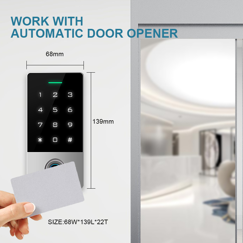 Waterproof Functional Access Control Stainless Keypad for Automatic Door