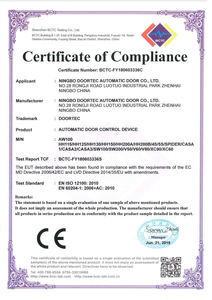  Turtech's Certificate 