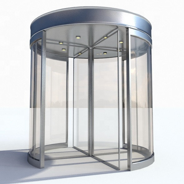 Automatic Revolving Door for Hotel Airport & Shopping Mall Exit And Entrance